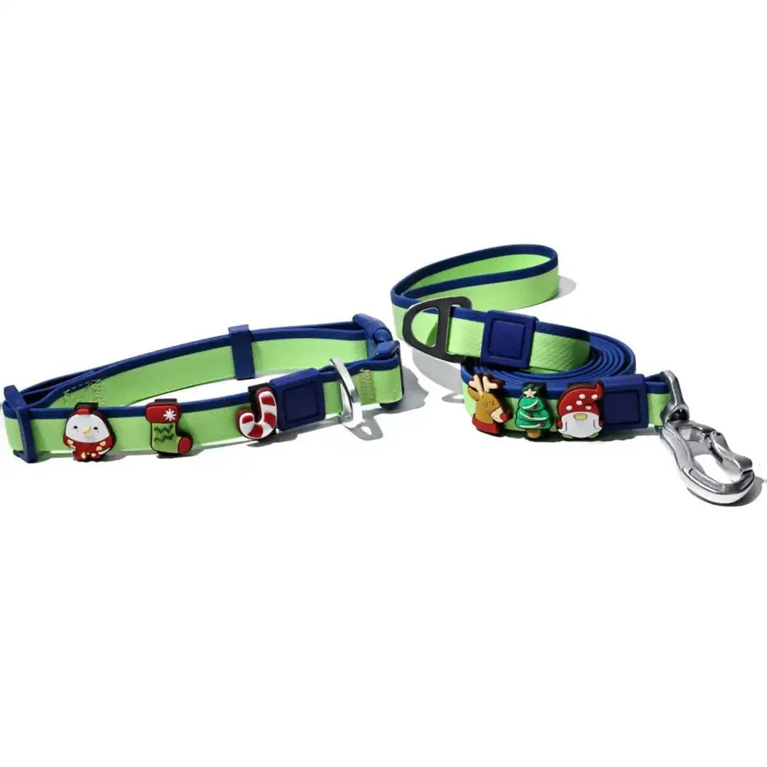 The New Dual-Color Embossed Pet Leash Set Trendify Hubs