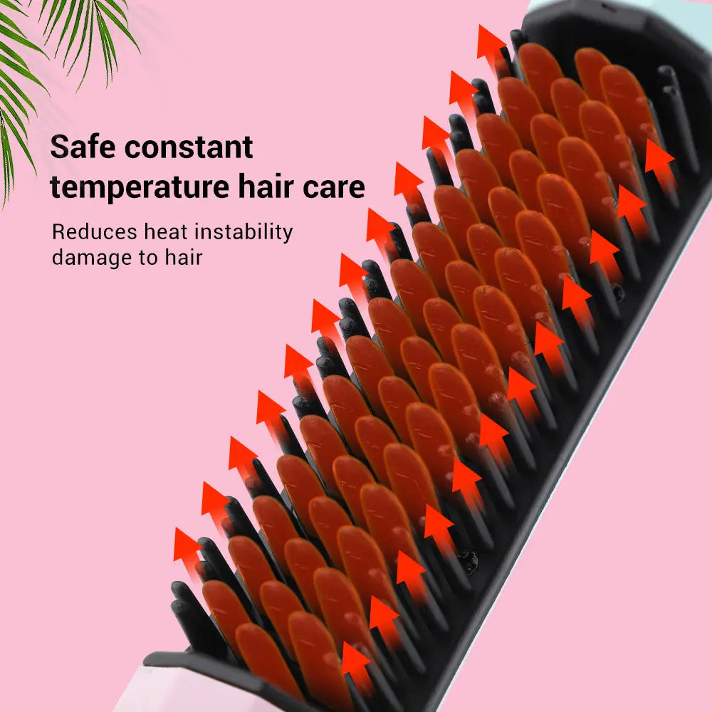 Wireless Straightener Curler Curling Straighten Dual-purpose Travel Portable USB Charging Trendify Hubs