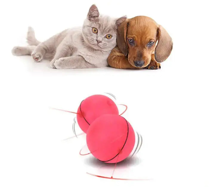 LED Laser Electronic Rolling Pet Funny Cat Toy Ball Trendify Hubs