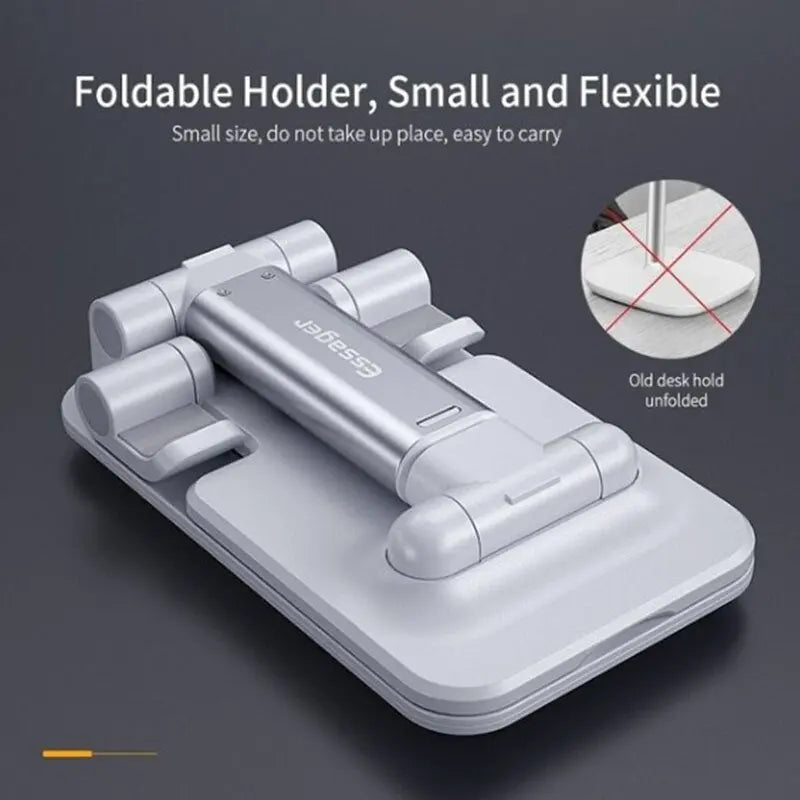 Metal Desktop Tablet Holder Table Cell Foldable Extend Support Desk Mobile Phone Holder Stand For iPhone iPad Adjustable Trendify Hubs
