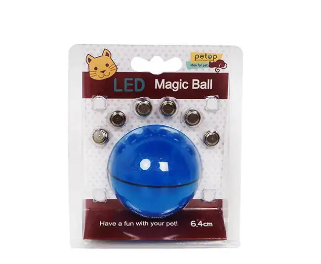 LED Laser Electronic Rolling Pet Funny Cat Toy Ball Trendify Hubs