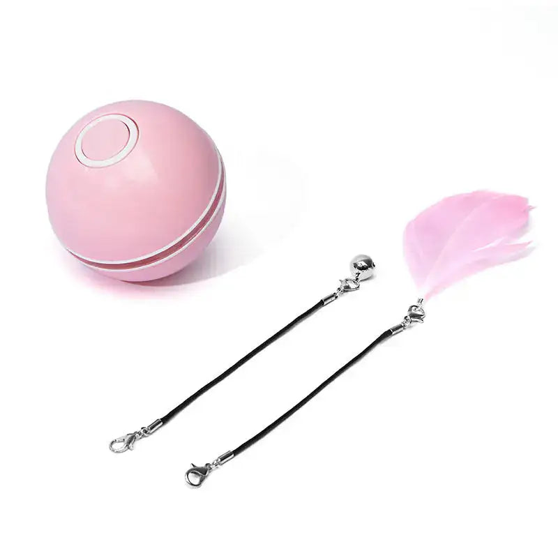 LED Laser Electronic Rolling Pet Funny Cat Toy Ball Trendify Hubs