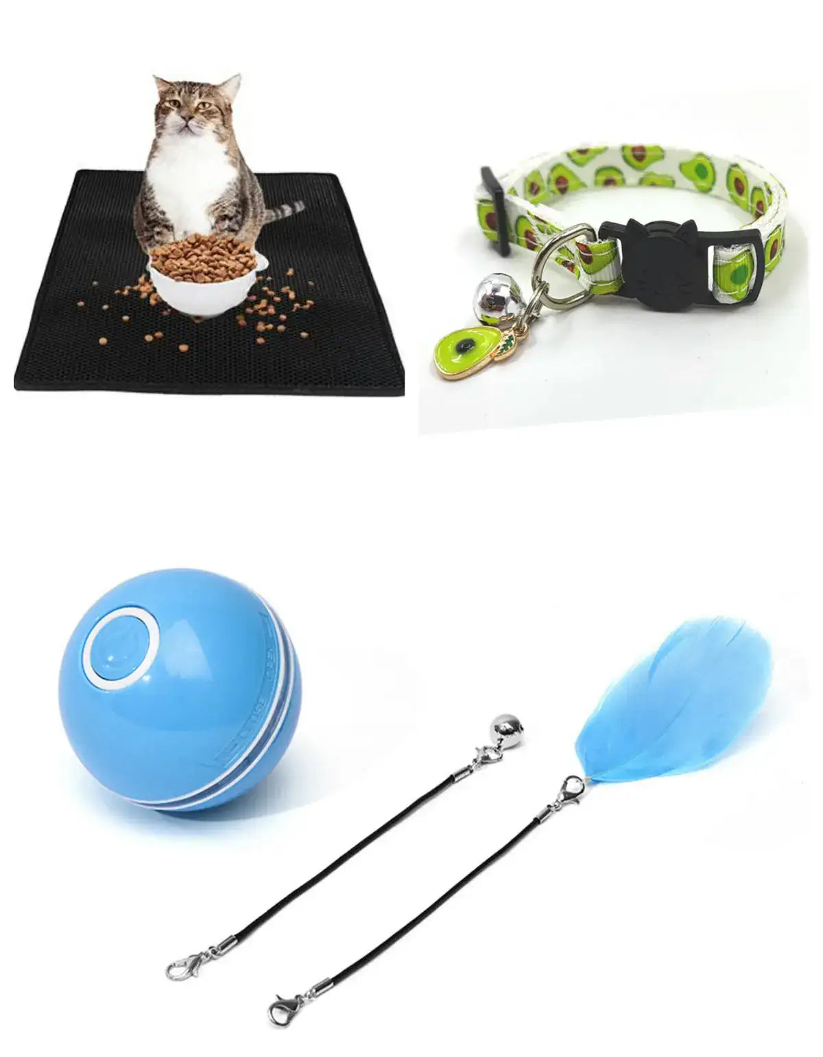 LED Laser Electronic Rolling Pet Funny Cat Toy Ball Trendify Hubs