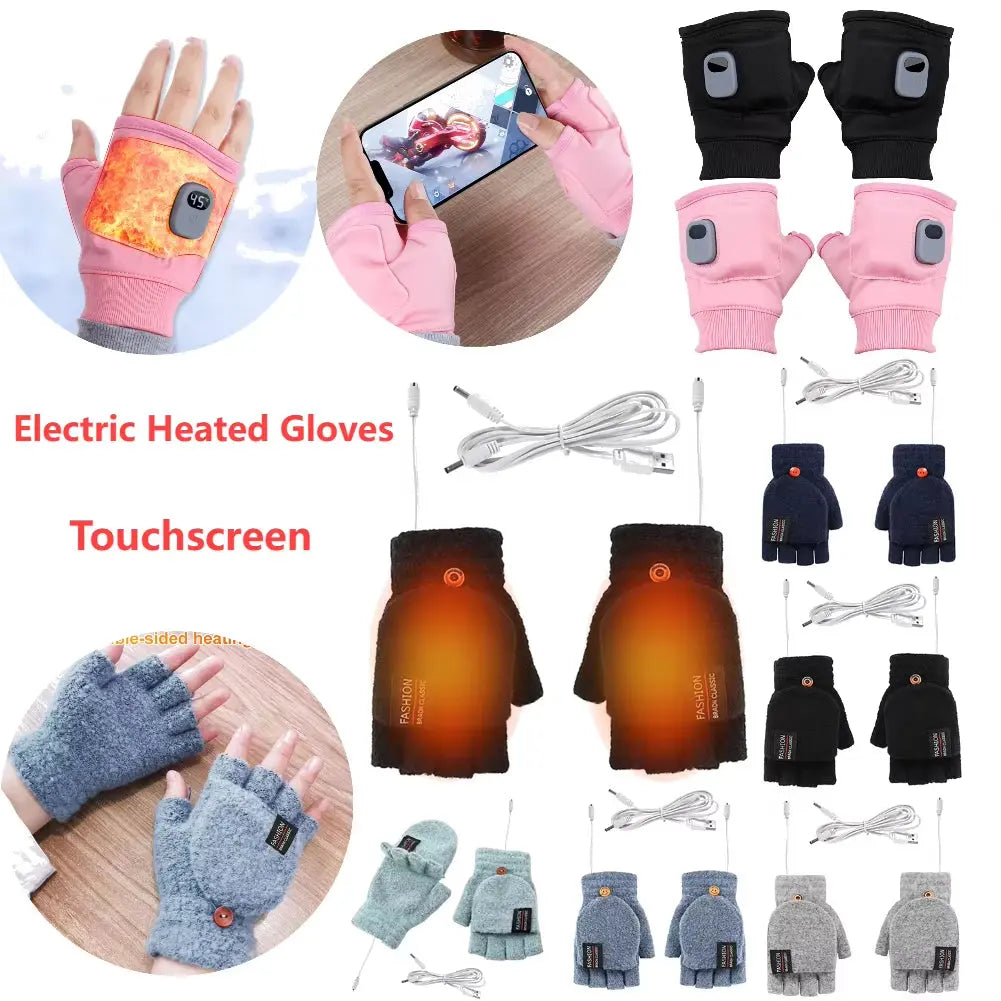 Comfort Warm Gloves Electric Winter Heating USB Rechargeable Trendify Hubs
