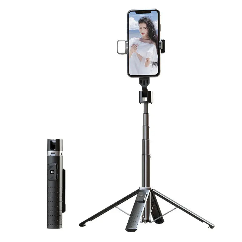 Quadrupod Double Fill Light Mobile Phone Bluetooth-compatible Selfie Stick Trendify Hubs