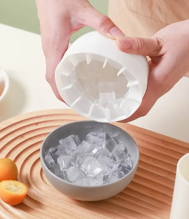 Ice Block Mold Silicone Mushroom Ice Cup Frozen Refrigerator Ice Grid Box Durable Easy Demould Bucket Homemade Crushed Ice Maker Ktichen Gadgets Trendify Hubs