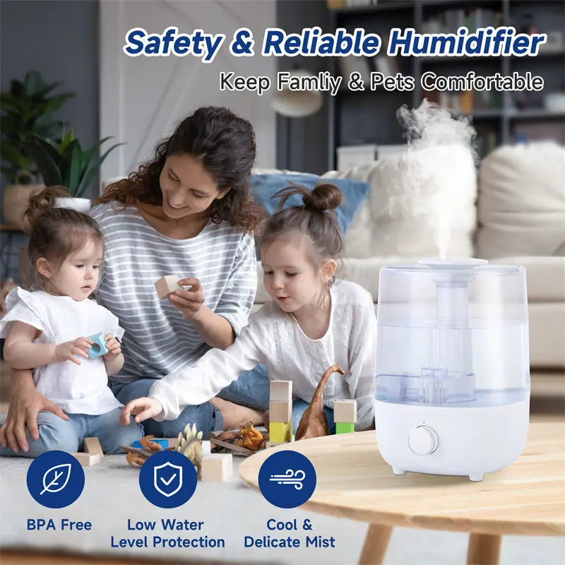 Low Water Level Protection Without Bisphenol A 4L Mechanical Humidifier Trendify Hubs