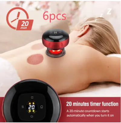 Electric Vacuum Cupping Massage Body Cups Anti-Cellulite Therapy Massager For Body Electric Guasha Scraping Fat Burning Slimming Trendify Hubs