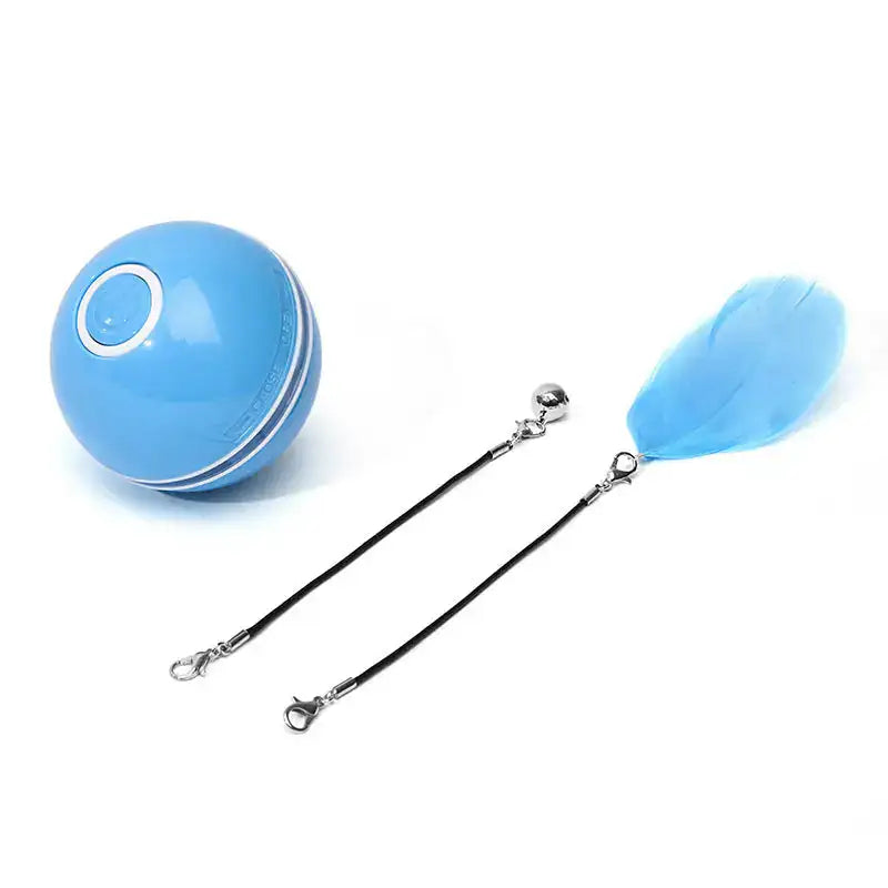 LED Laser Electronic Rolling Pet Funny Cat Toy Ball Trendify Hubs