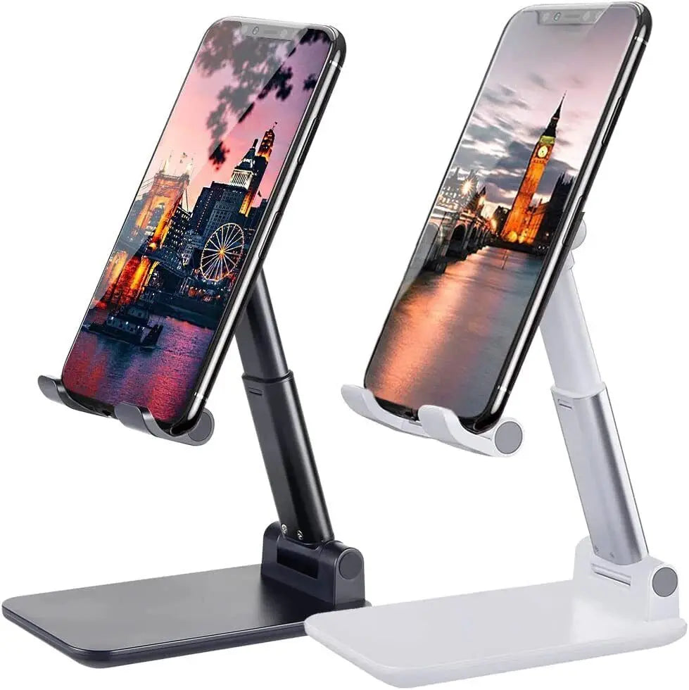 Cell Phone Stand Desktop Holder Tablet Stand Mount Mobile Phone Desktop Tablet Holder Table Cell Foldable Extend Support Desk Mobile Phone Holder Stand Trendify Hubs