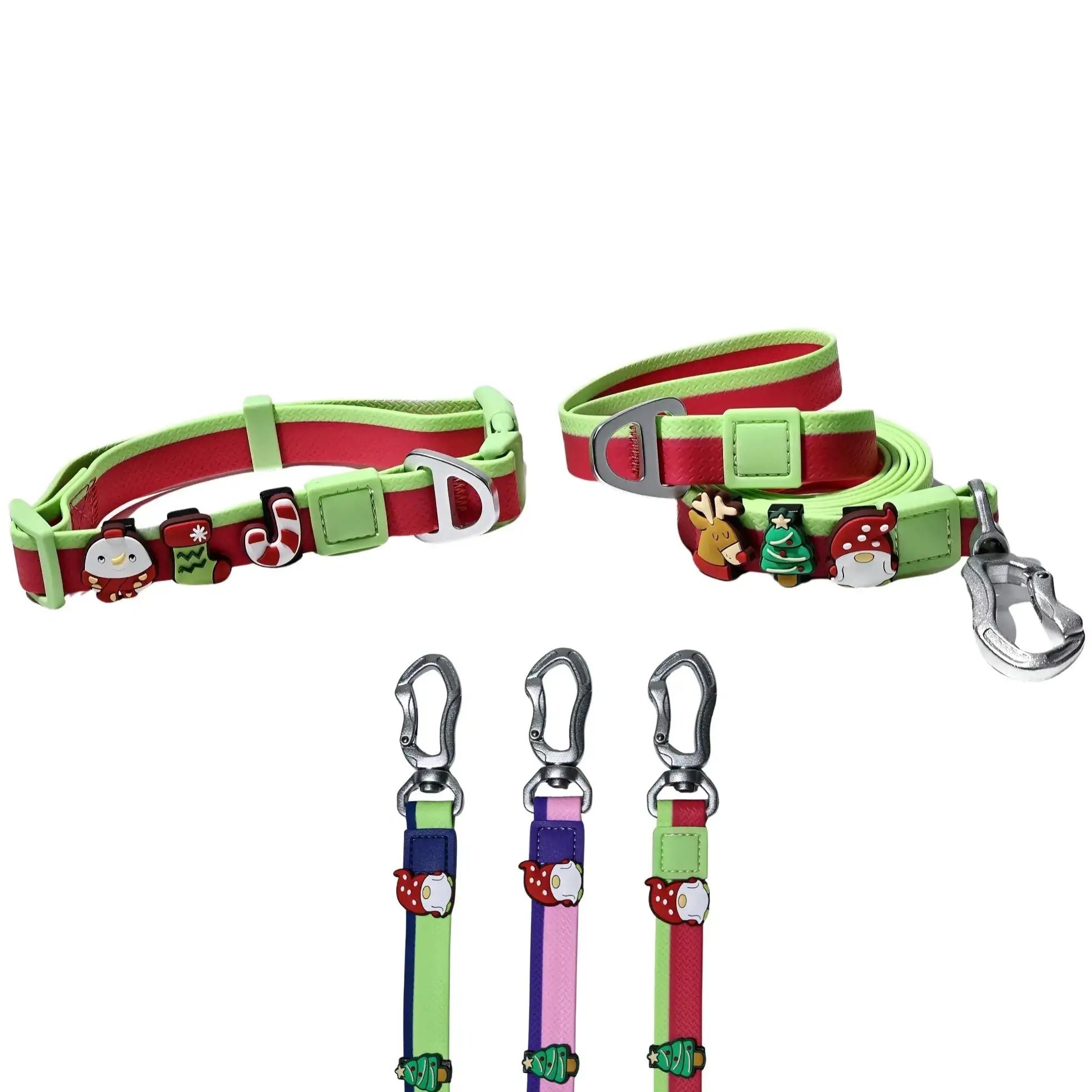 The New Dual-Color Embossed Pet Leash Set Trendify Hubs