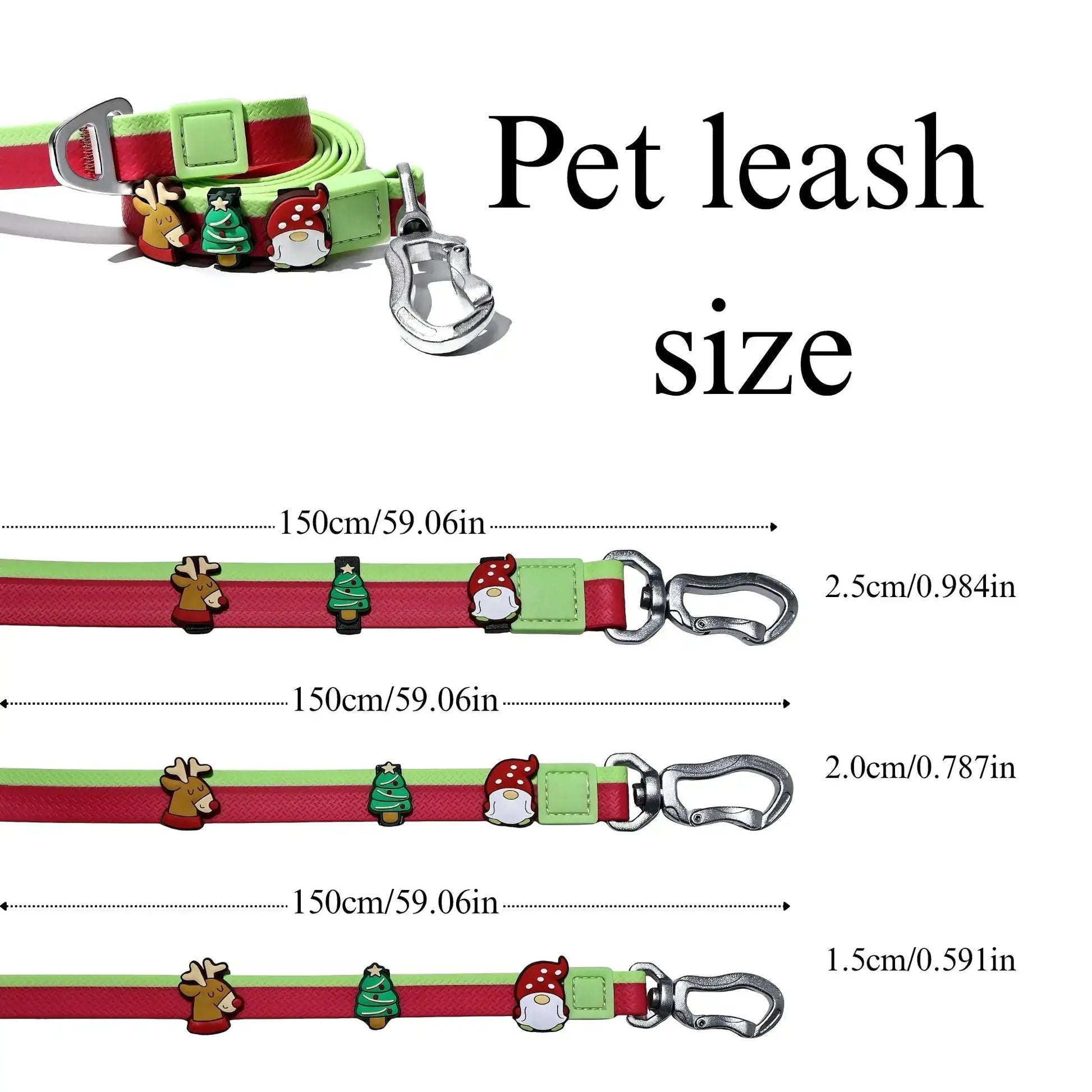 The New Dual-Color Embossed Pet Leash Set Trendify Hubs