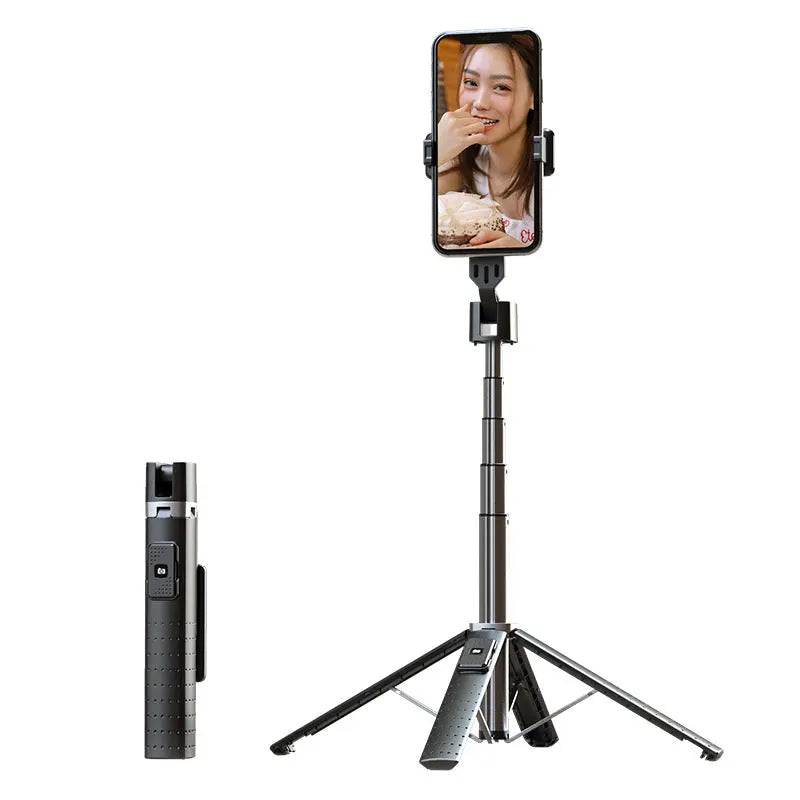 Quadrupod Double Fill Light Mobile Phone Bluetooth-compatible Selfie Stick Trendify Hubs