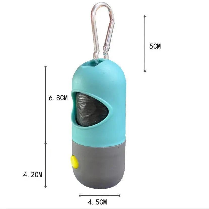 Led Light Pet Waste Bag Dispenser For Dogs Cats Dog Poop Scooper Bags Waste Bags Holder Dispensers Pet Clean Accessories Trendify Hubs