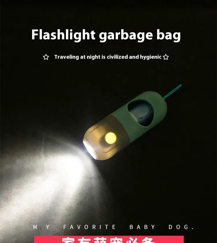 Led Light Pet Waste Bag Dispenser For Dogs Cats Dog Poop Scooper Bags Waste Bags Holder Dispensers Pet Clean Accessories Trendify Hubs