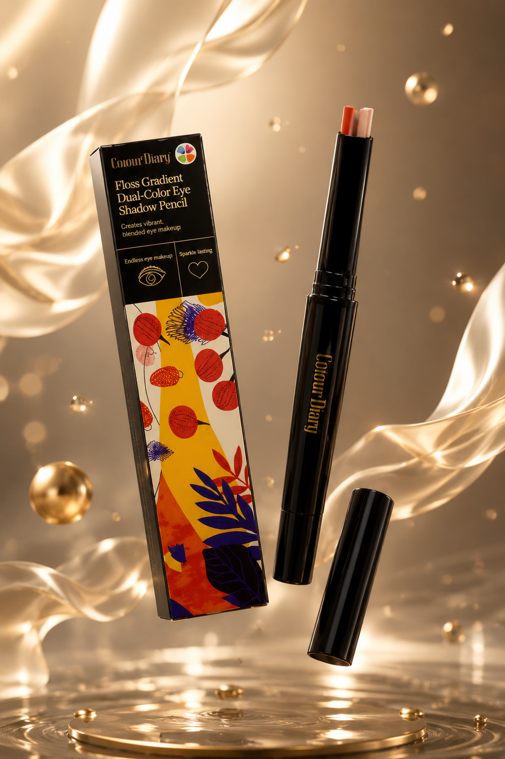 Floss Gradient Dual Color Eye Shadow Pencil