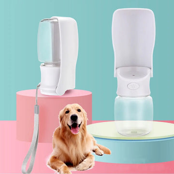 Portable Dog Drink Bottle,Dog Portable Water Bottle Foldable Pet Water Dispenser Pet Products Trendify Hubs