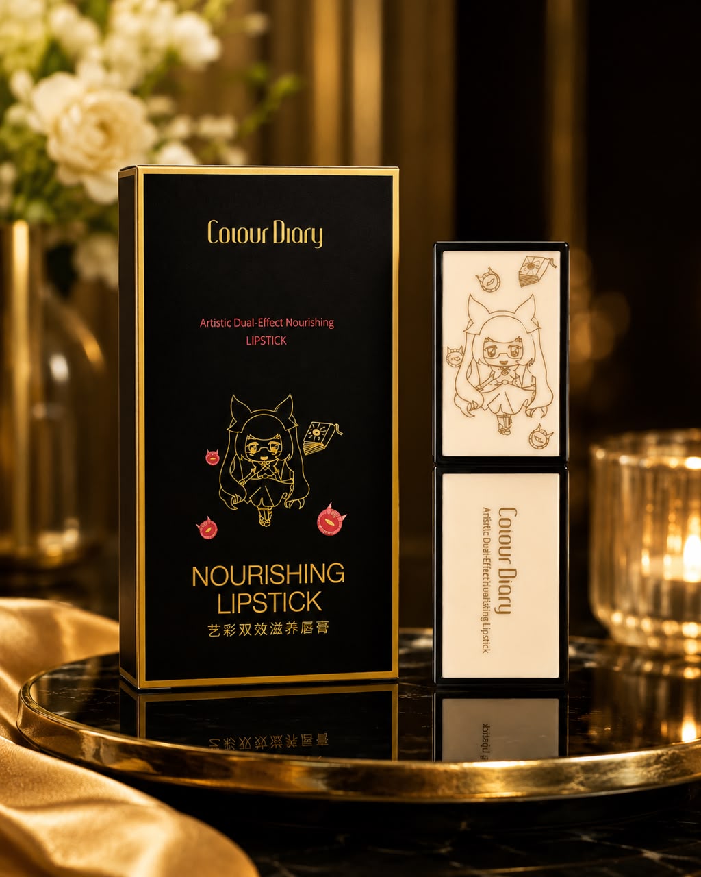 💄  Diary Nourishing Lipstick – Artistic Dual-Effect Beauty
