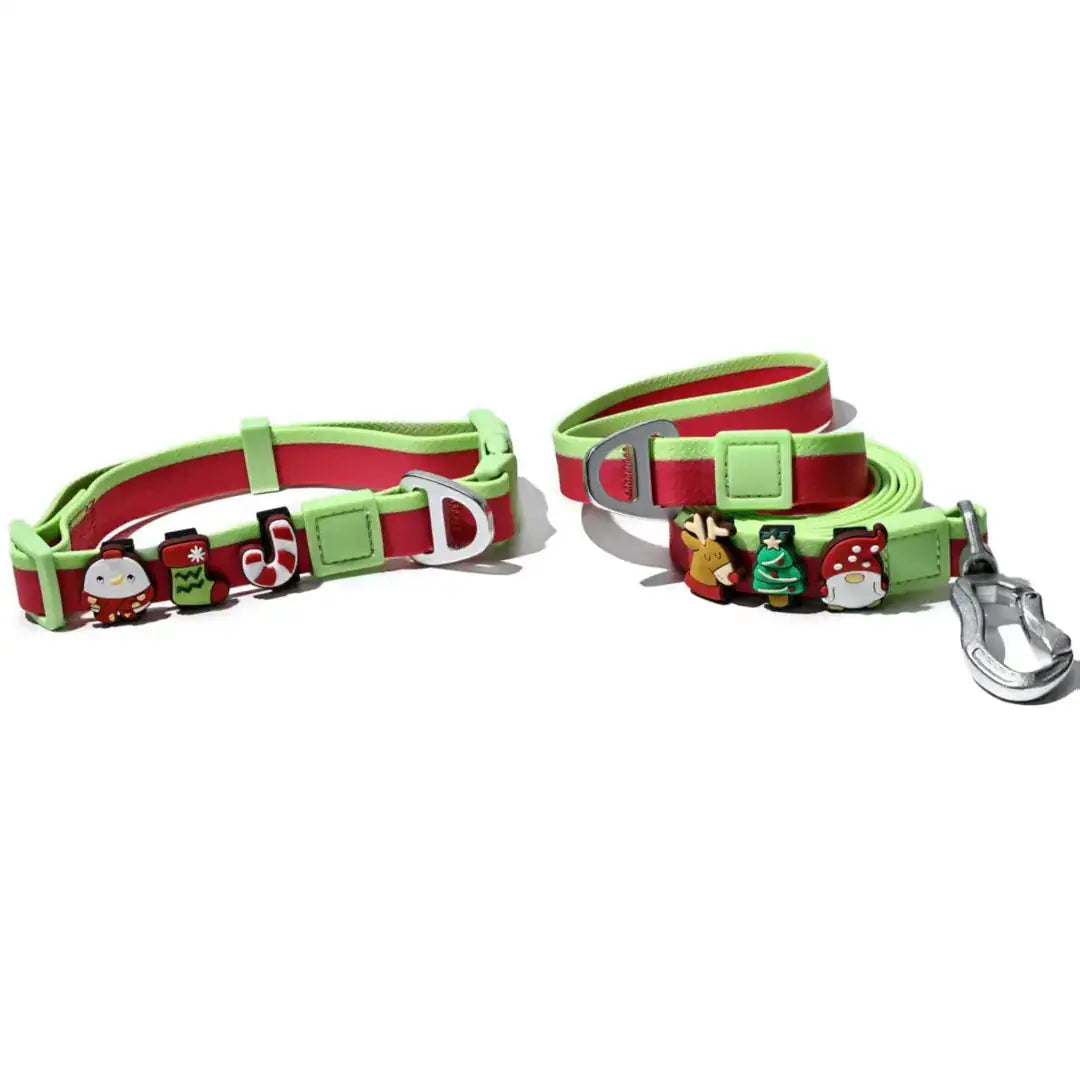 The New Dual-Color Embossed Pet Leash Set Trendify Hubs