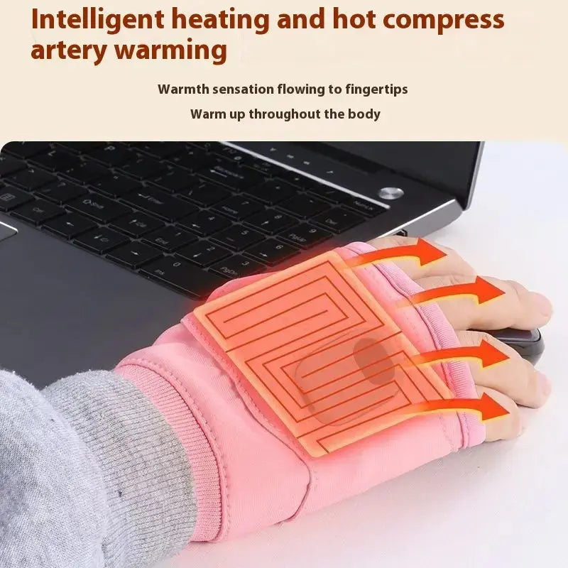 Comfort Warm Gloves Electric Winter Heating USB Rechargeable Trendify Hubs