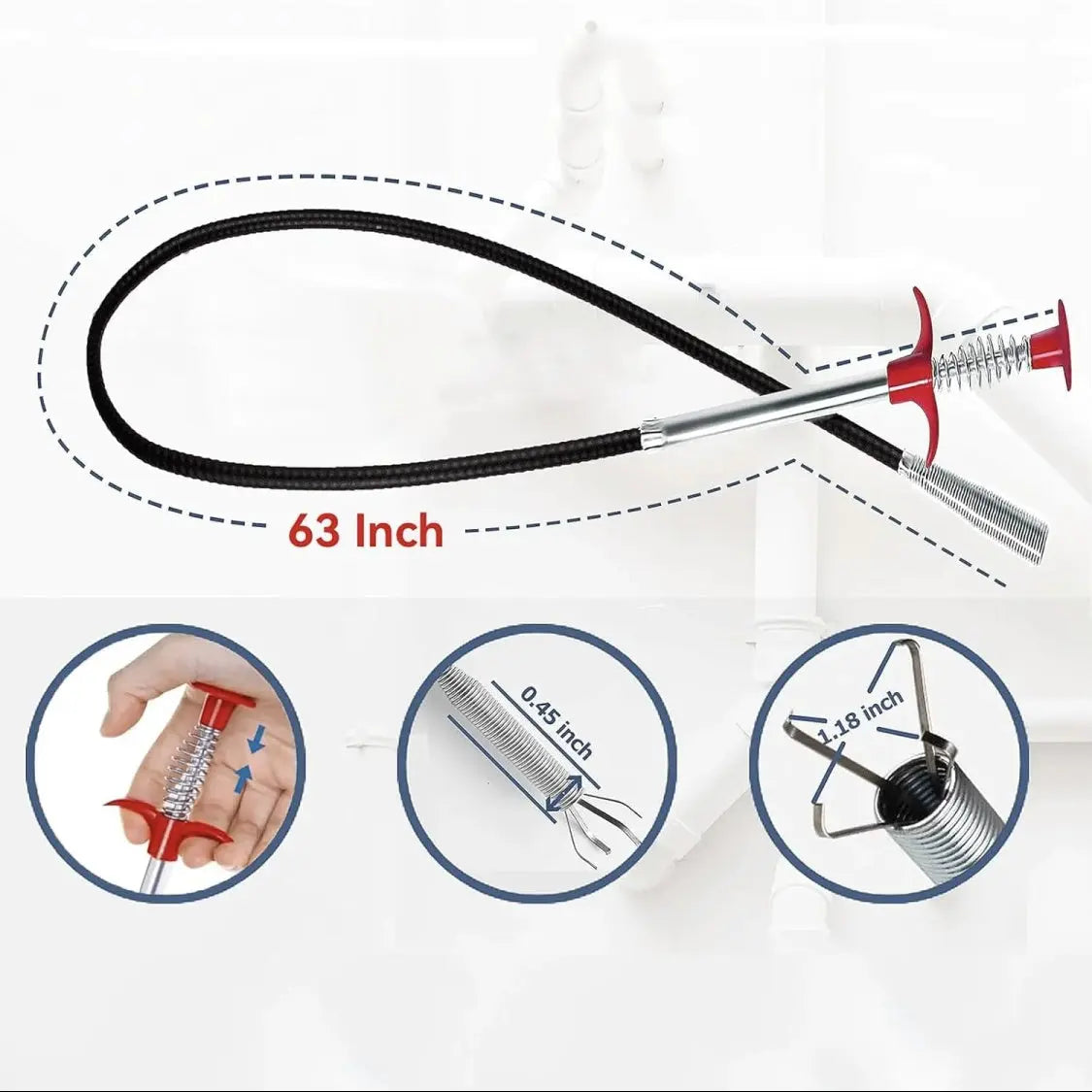 Drain Snake,electric drain snake, Trendify Hubs
