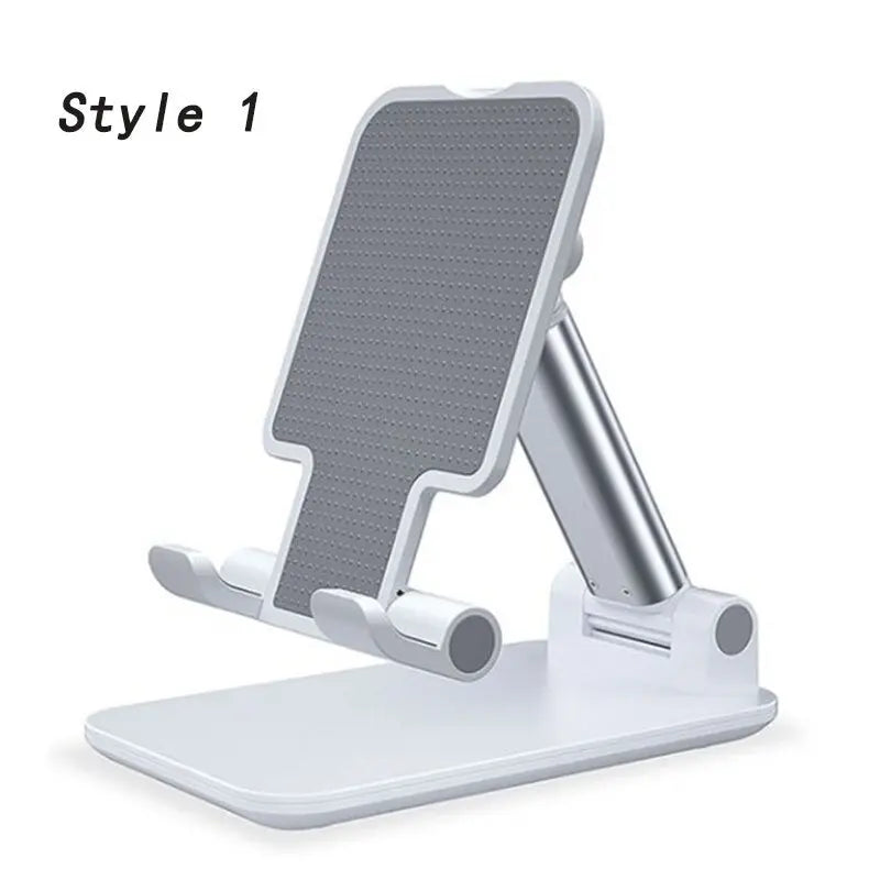 Metal Desktop Tablet Holder Table Cell Foldable Extend Support Desk Mobile Phone Holder Stand For iPhone iPad Adjustable Trendify Hubs