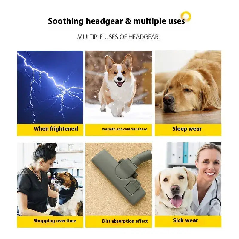 Pet Dog Comforter Headband Scarf Trendify Hubs