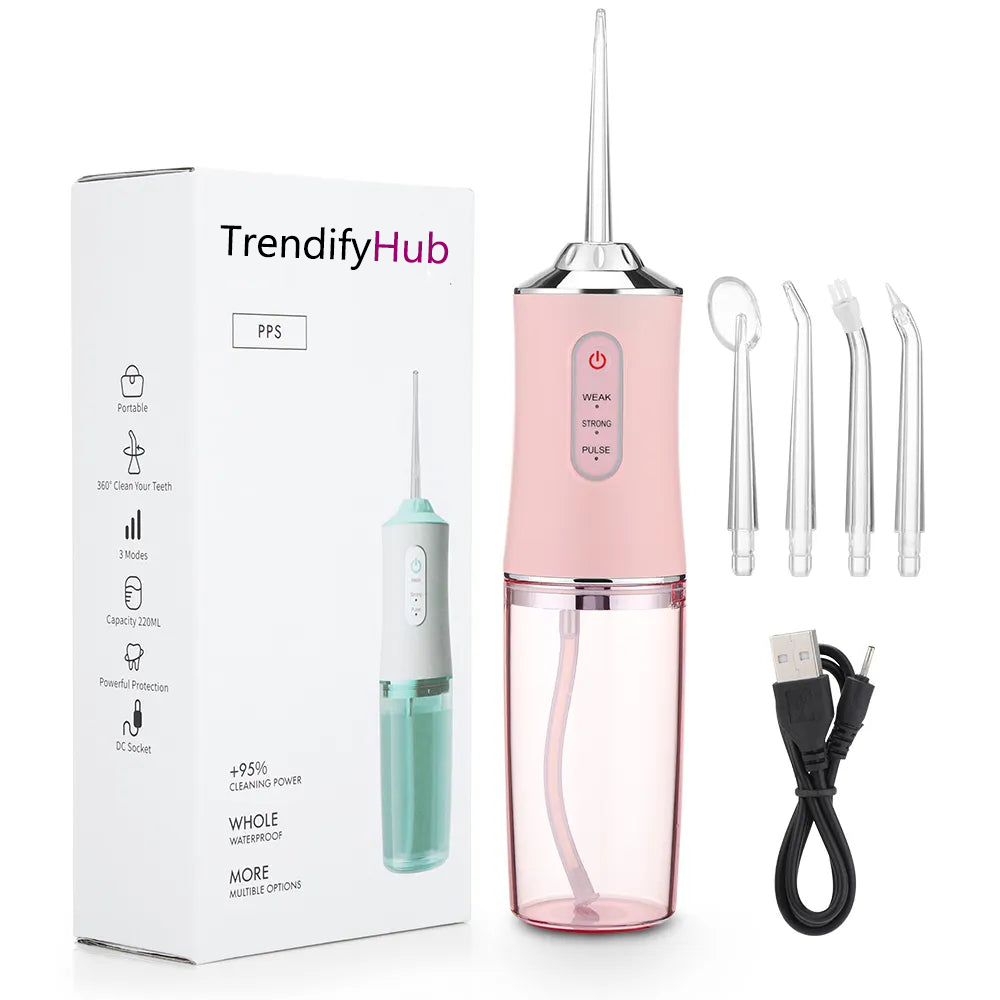 TrendifyHub Portable Dental Water Flosser