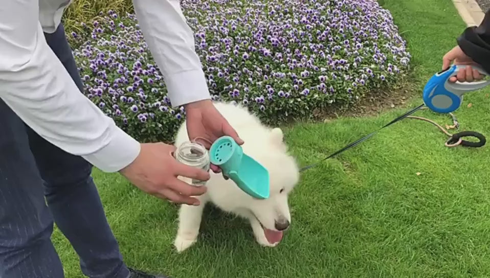 Portable Dog Drink Bottle,Dog Portable Water Bottle Foldable Pet Water Dispenser Pet Products Trendify Hubs