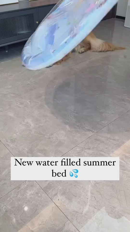 Sleep Dog Mattress,Summer Cooling Pet Water Bed Cushion Ice Pad Dog Sleeping Square Mat For Puppy Dogs Cats Pet Kennel Cool Cold Trendify Hubs