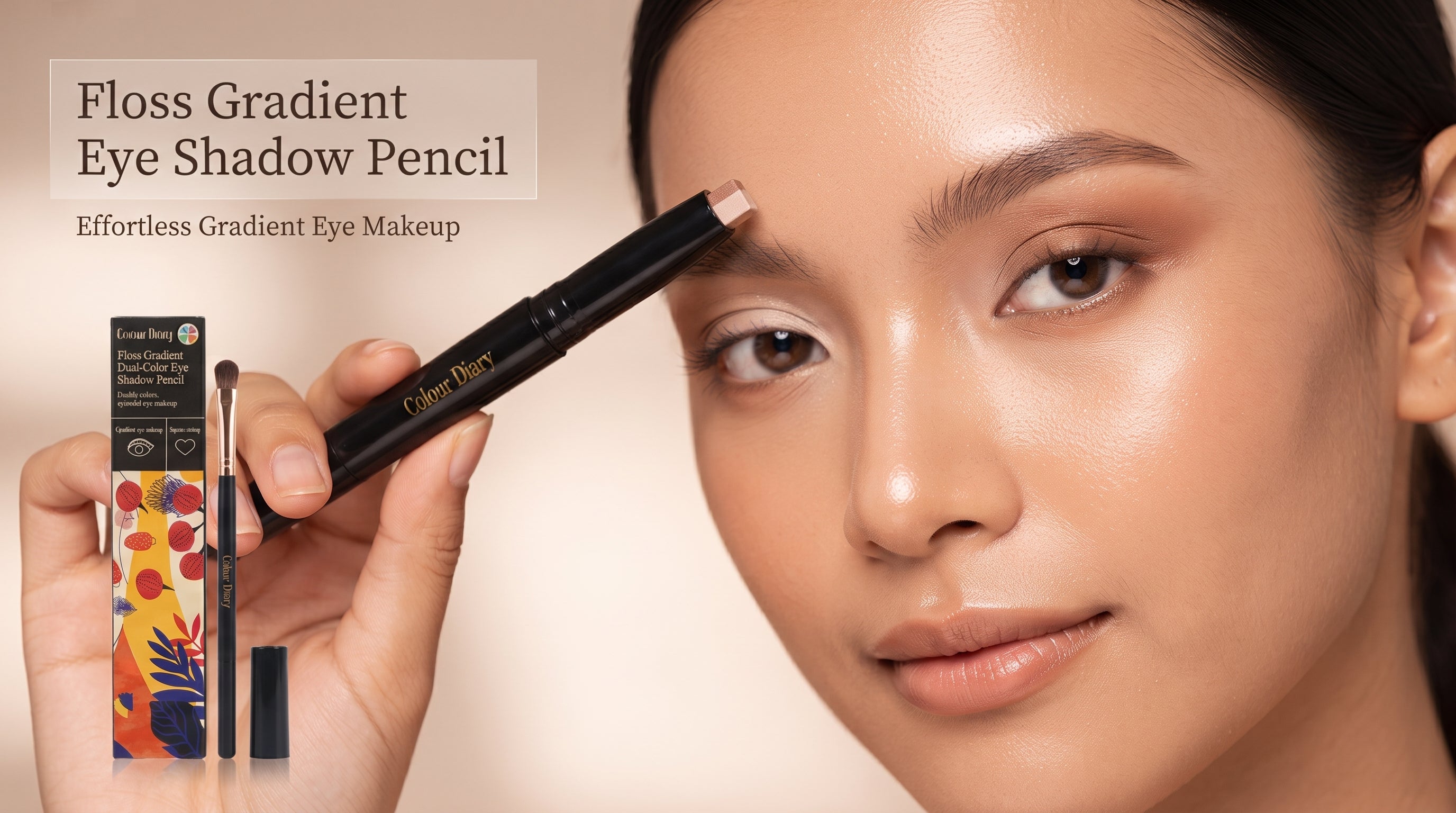 Floss Gradient Dual Color Eye Shadow Pencil